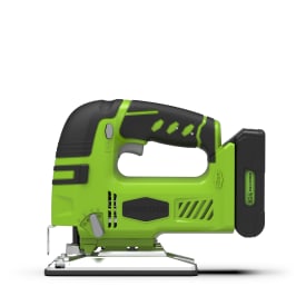 Greenworks stiksav - 24V u. batteri