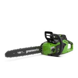 Greenworks motorsag 40V, 40 cm, med batteri og lader