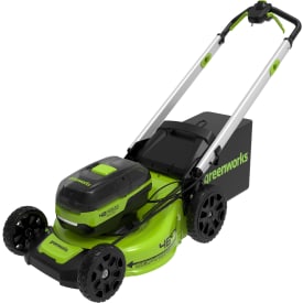 Greenworks gräsklippare 24V, 46 cm, med batterier och laddare