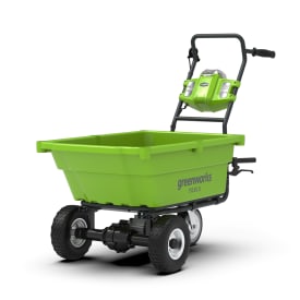 Greenworks selvkørende trillebør - 40V u. batteri