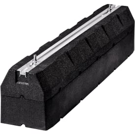 Gummi montageblok forhøjer til varmepumpe 600 x 190 mm (2 stk)