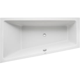 Duravit No.1 badekar, 170x100 cm, venstre, hvid