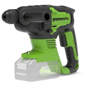 Greenworks borehammer - 24V u. batteri