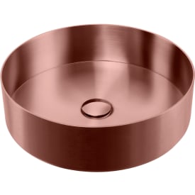 Lavabo Round håndvask, Ø40 cm, kobber