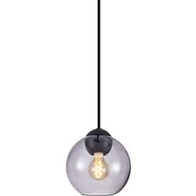 Halo Design Bubbles pendellampa, rökfärgad, Ø14 cm