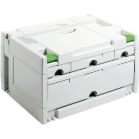 Festool Systainer³ Sys3-Sort/4 sortimentskasse, med 4 skuffer
