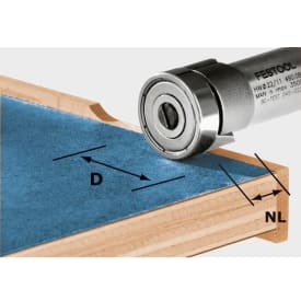 Festool kantfræser HW/KLS Ø 22 mm