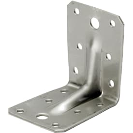 Vinkelbrakett V7 m/ribbe, 70 x 70 x 55 x 2,0 mm, A4