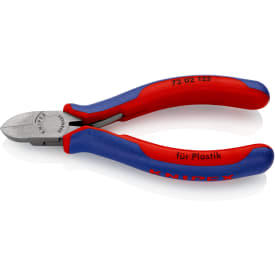 Knipex sidebidetang, t/plast