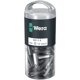 100 stk Wera bits 867/1 Z TORX 40 x 25 mm, stk.