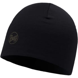 Strikket lue merino termisk buff