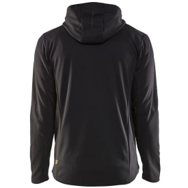 Blåkläder hettegenser 35402526, full glidelås, svart, størrelse XL