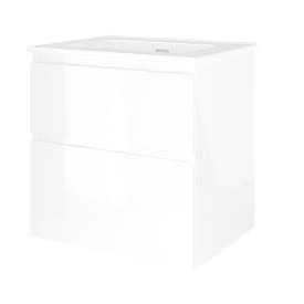 Sanibell Proline møbelpakke, 61x46,8 cm, hvit høyglans