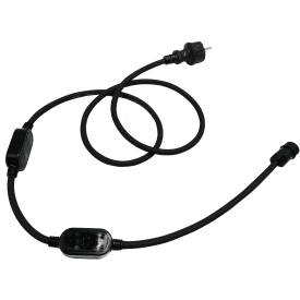 Ranceo 230-V-kabel til LED-strip/lysbånd, 2 x modstand