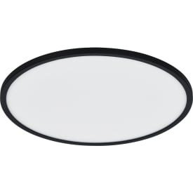 Nordlux Oja plafond, 3-trinns dimming, 2700K, sort, Ø42 cm