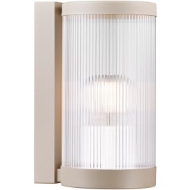 Nordlux Coupar utendørs vegglampe, beige