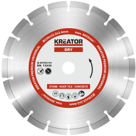 Kreator Premium 5 diamantklinge - Ø230mm