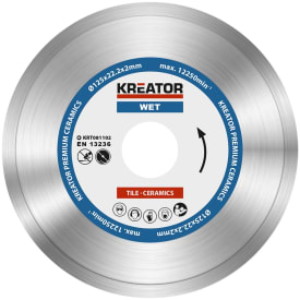 Kreator Premium 5 diamantklinge til vådskæring - Ø125mm