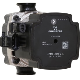 WATTS grundfos pump UPM3, för golvvärme shunt