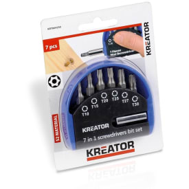 Kreator 7-i-1 bitssæt - Torx