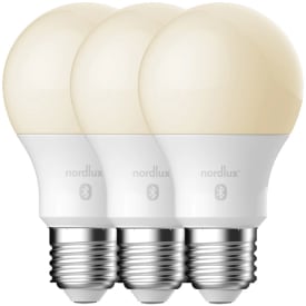 Nordlux Smart E27 standardlampa, 3 stk, matt