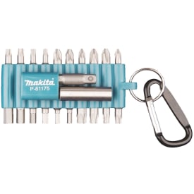 Makita bitsett med karabinkrok - 20 bits og holder