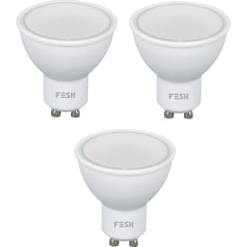 FESH SMART HOME LED Spot, flerfärgad GU10 5W, 3-pack