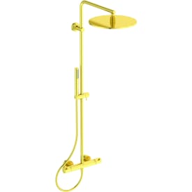 Ideal Standard IdealRain Luxe T125 duschset, borstat guld