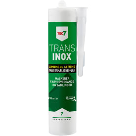 Tec7 Trans MS fugemasse, 310 ml, stål/Inox