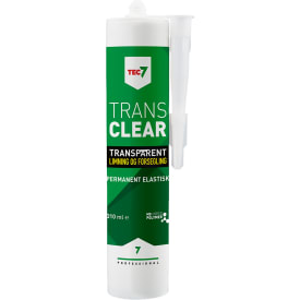 TEC7 Trans fugemasse 310 ml, klar