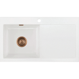 Lavabo Mera 90 køkkenvask, 90x51 cm, hvid