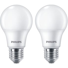 Philips CorePro LED E27 standardpære - 8W/2-pak