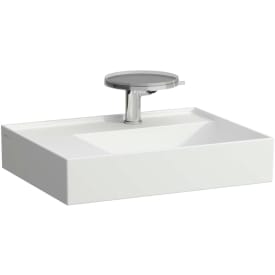 Kartell Laufen servant, 60x46 cm, høyre, matt hvit