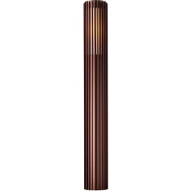 Nordlux Aludra trädgårdslampa, brun, 95 cm