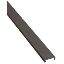 Hortus stolpeskinne, 200 cm, aluminium, antracit