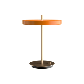 Umage Asteria bordlampe med USB, orange