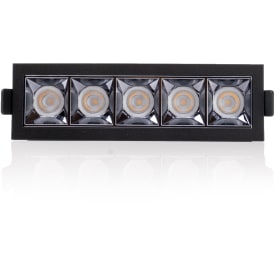 Downlight SLC Pixel X5 LED 13W 2700K Sort