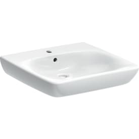 Geberit Renova Comfort tvättställ, 55x55 cm, vit