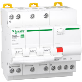 Schneider Resi9 XP kombiafbryder C, 3P+0, 20A