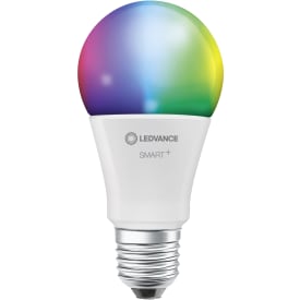 Ledvance Smart+ Wifi E27 standardlampa, färgändring + justerbar vit, 9,5W, 1 st