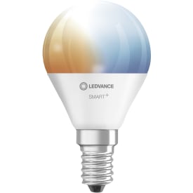 Ledvance Smart+ Wifi E14 klotlampa, justerbar vit, 4,9W, 1 st