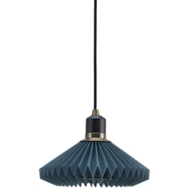 Halo Design Paris pendellampe, blå, Ø24 cm