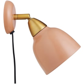 Superliving Urban vegglampe, kort, rosa