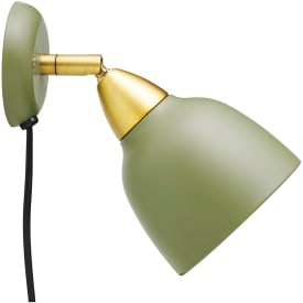 Superliving Urban vegglampe, kort, olivgrønn