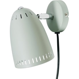 Superliving Dynamo vegglampe, kort, lysegrønn