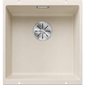 Blanco Subline 400-U UXI diskbänk, 42,7x42,7 cm, vit