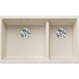 Blanco Subline 430/270-U UXI diskbänk, 75,5x46 cm, vit