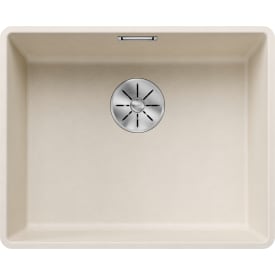 Blanco Subline 500-F UXI diskbänk, 52,7x42,7 cm, vit