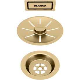 Blanco InFino kurveventil, manuel, Ø82 mm, guld