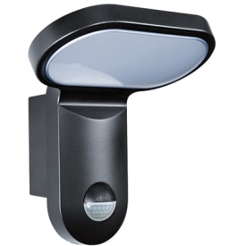AOL vegglampe 17W 850 med Sensor 200°, IP55, sort